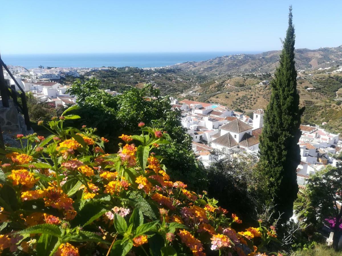 Villa Casa Ana, Fantasticas Vistas A Frigiliana, El Mar Y La Montana Exterior foto