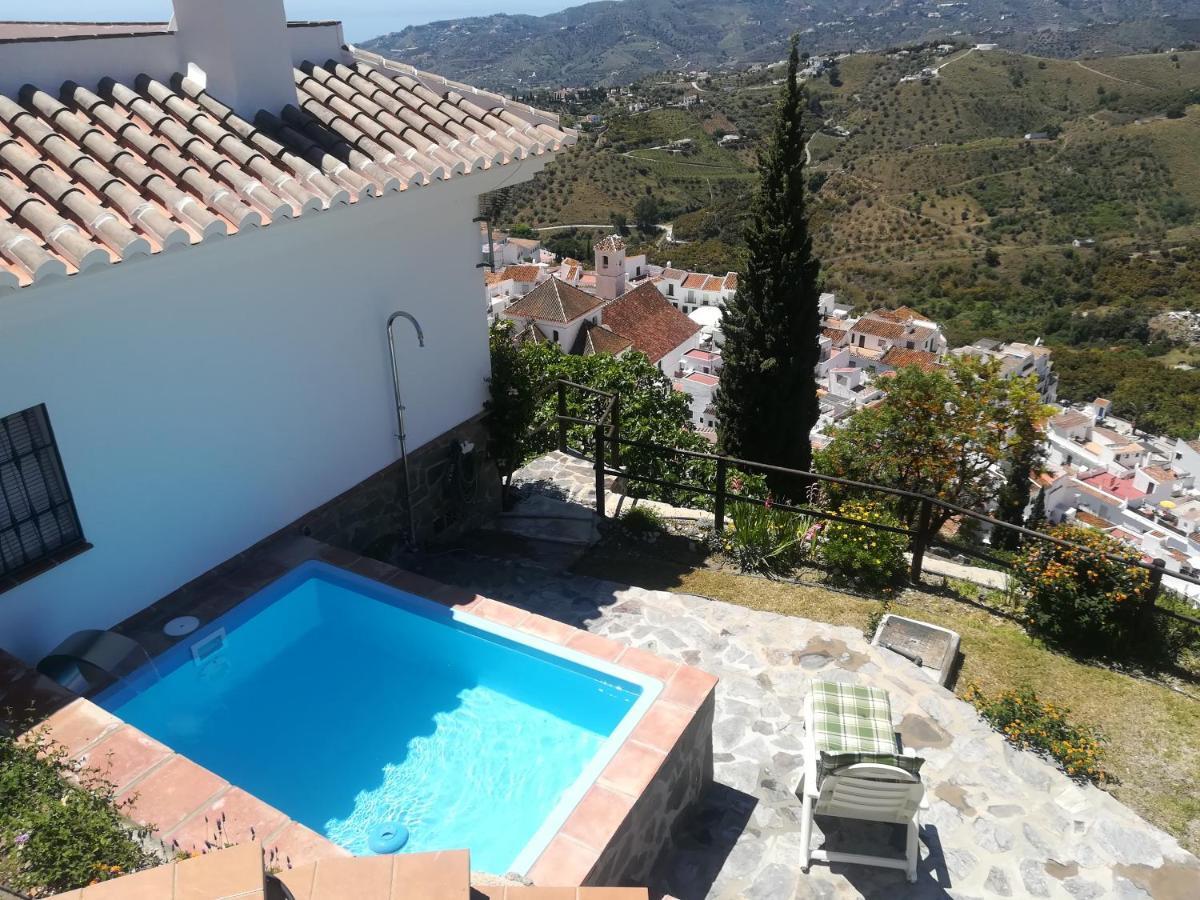 Villa Casa Ana, Fantasticas Vistas A Frigiliana, El Mar Y La Montana Exterior foto